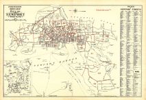 Street Index and Assessors Office Map, Newport - Middletown - Portsmouth 1907